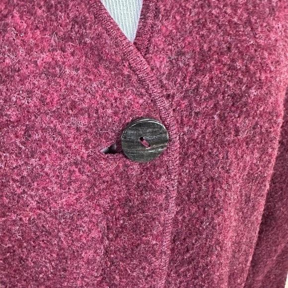 EILEEN FISHER Wool Cardigan Size M - Picture 4 of 8